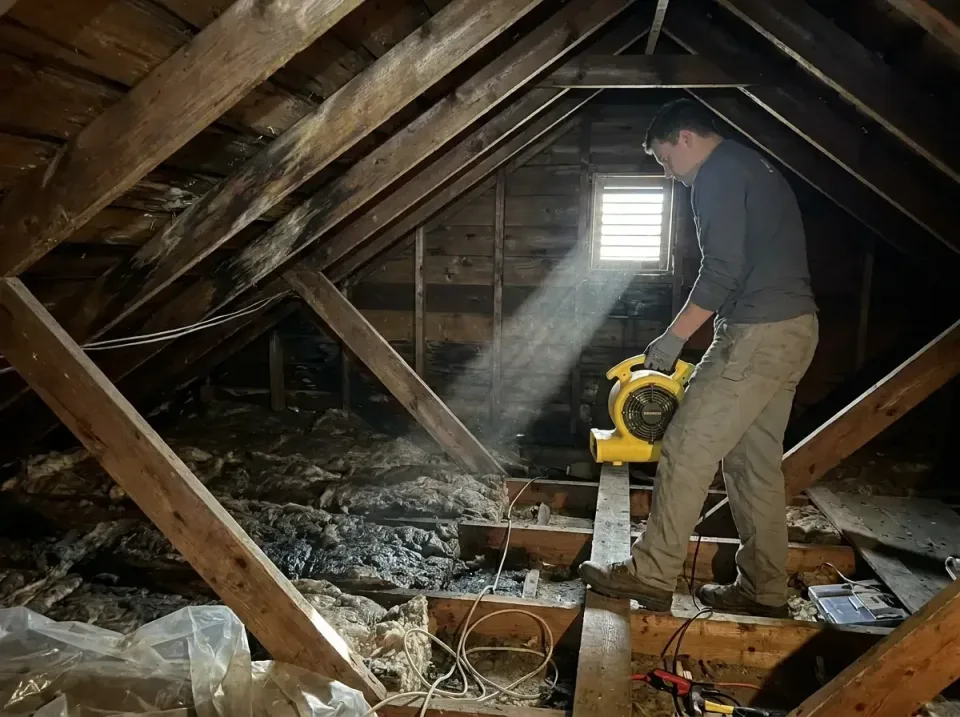 attic-water-damage-drying-proc-007 — frequently asked questions, Emergency Water Extraction & 24/7 Flood Response in Floresv…